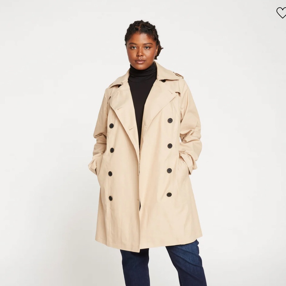 NWT Universal Standard Derjon Trench Coat.